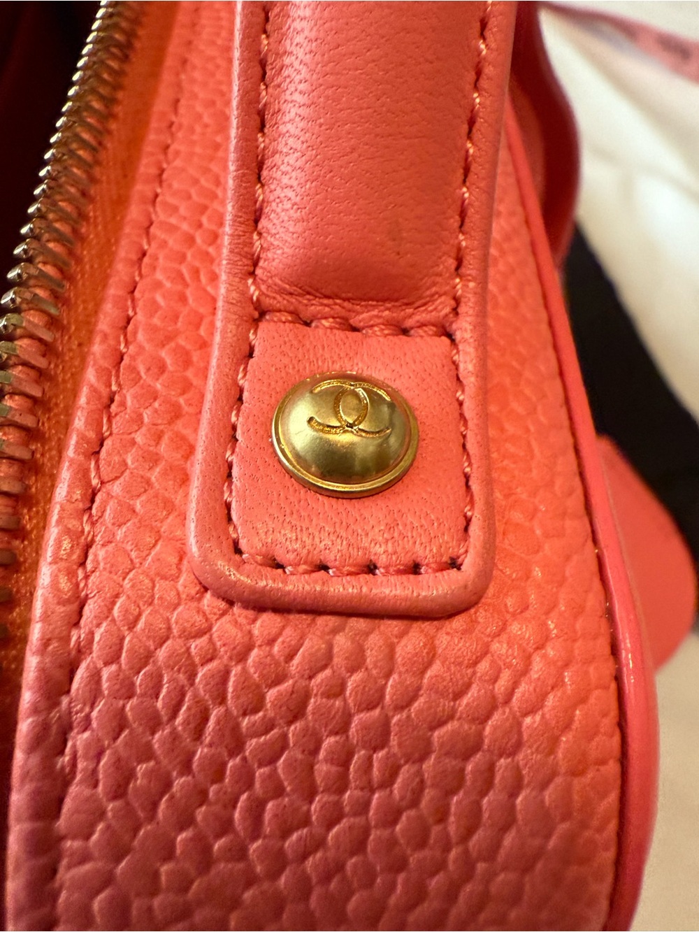 Chanel Quilted Filigree Vanity Case - Picture 10 of 11